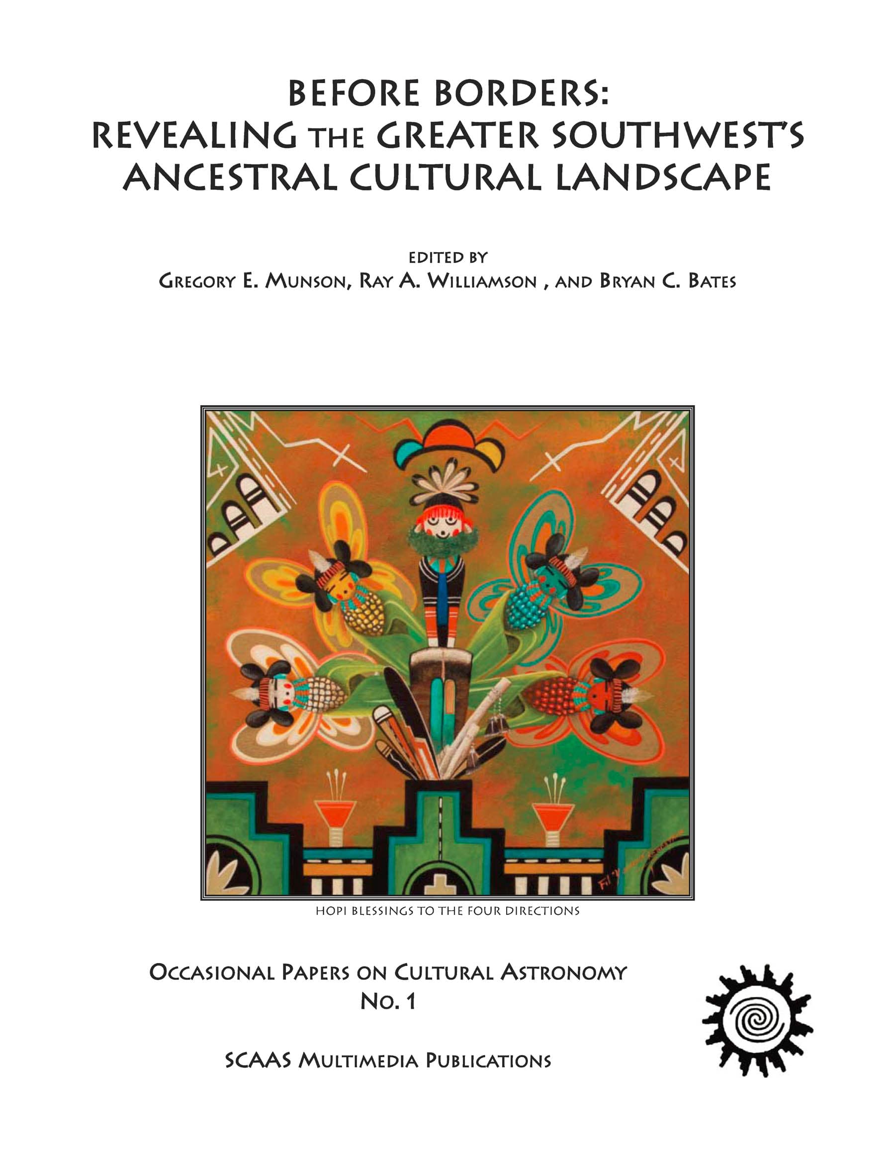 Cover of the SCAAS 2016 conference volume, Before Borders